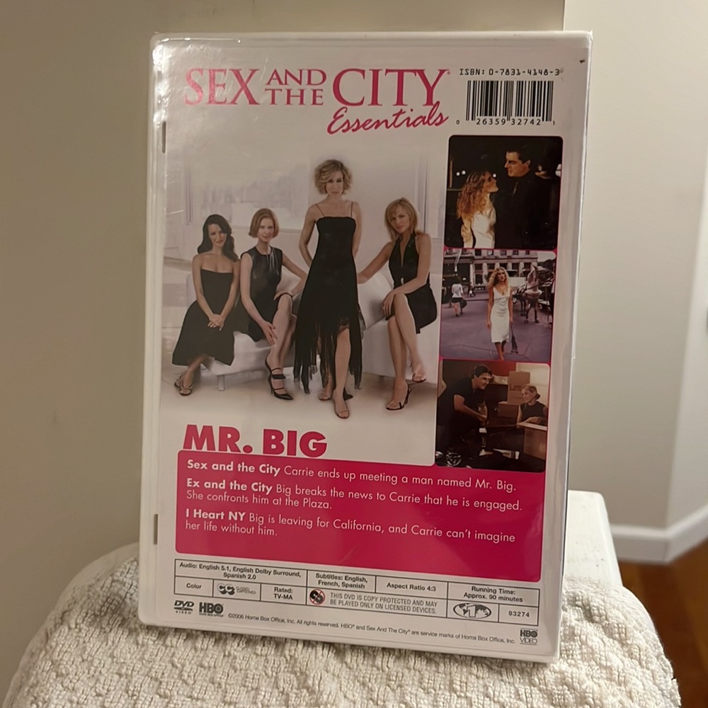 Sex and The City Essentials Mr Big DVD Video Approx 90 Minutes Rated TV-MA - Picture 2 of 6
